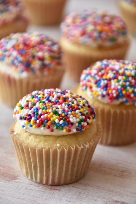 Funfetti Mini Cupcakes